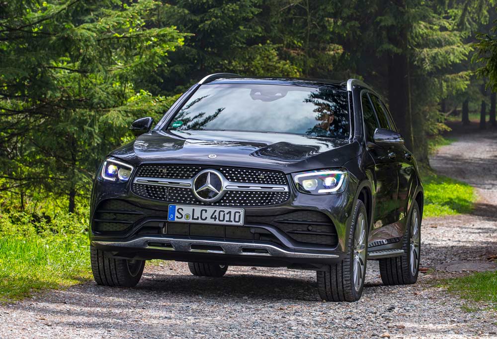 Mercedes GLC SUV bästa laddhybriderna