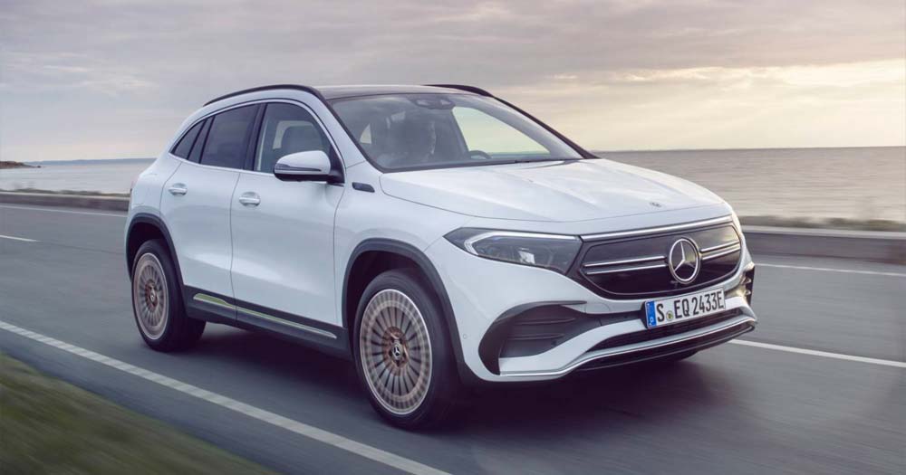 Mercedes Benz EQA 4Matic elbil med dragkrok